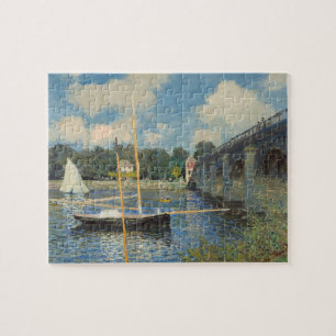 Quebra-cabeça Claude Monet a ponte em Argenteuil