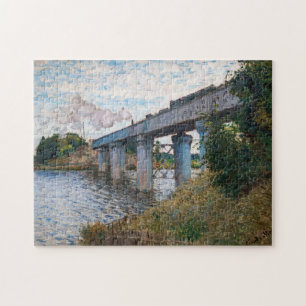 Quebra-cabeça Claude Monet - A Ponte Ferroviária na Argentina