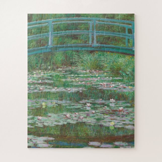 Quebra-cabeça Claude Monet - A Ponte Japonesa (Vertical)