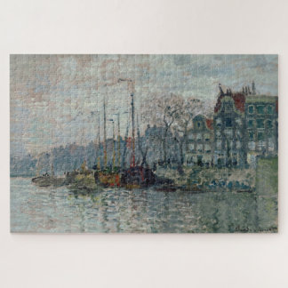 Quebra-cabeça Claude Monet Amsterdam Canal Puzzle