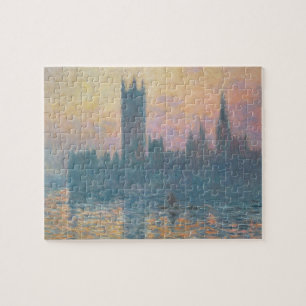 Quebra-cabeça Claude Monet As Casas do Parlamento, Sunset