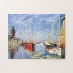 Quebra-cabeça Claude Monet: Barcos de prazer em Argenteuil