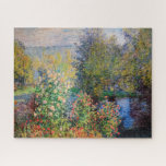 Quebra-cabeça Claude Monet - Canto do Jardim de Montgeron<br><div class="desc">Canto do Jardim de Montgeron / Moin de jardin a Montgeron - Claude Monet,  Oil on Canvas,  1876</div>