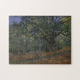 Quebra-cabeça Claude Monet   Carvalho-Bodmer, Fontainebleau Fore