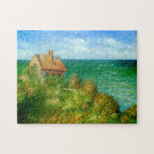 Quebra-cabeça Claude Monet: Casa de campo de Fishermans em
