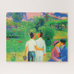 Quebra-cabeça Claude Monet Gay Amantes AI Gerados