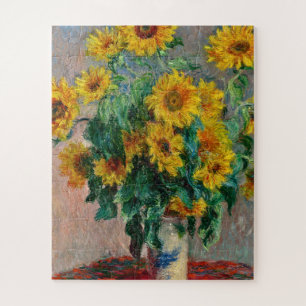 Quebra-cabeça Claude Monet - Girassóis