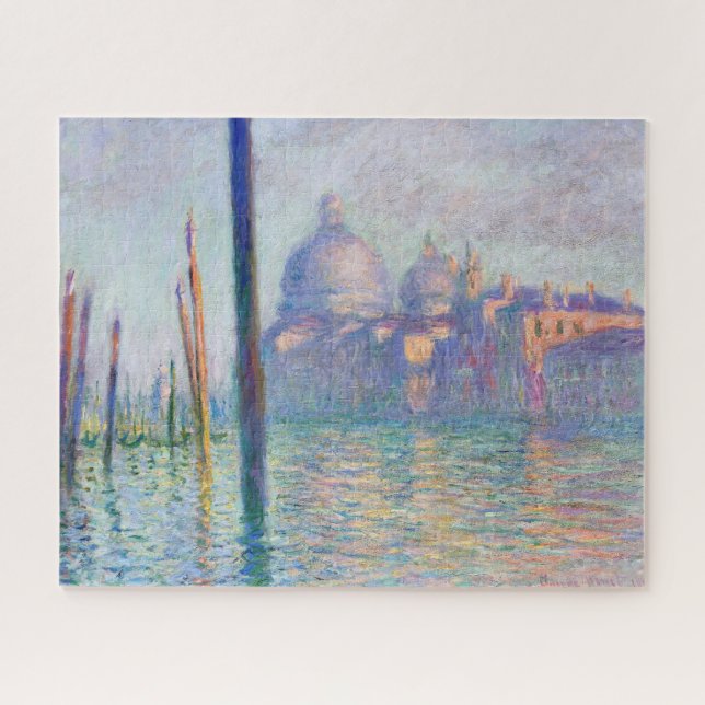 Quebra-cabeça Claude Monet - Grande Canal, Veneza (Horizontal)