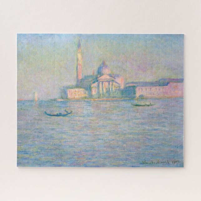 Quebra-cabeça Claude Monet - Igreja de San Giorgio Maggiore (Horizontal)