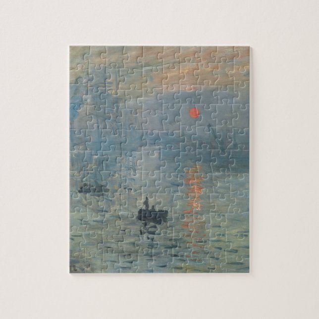 Quebra-cabeça Claude Monet Impression Sunrise Soleil Levant (Vertical)