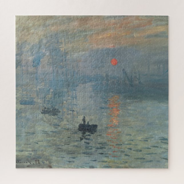 Quebra-cabeça Claude Monet Impression Sunrise Soleil Levant (Vertical)