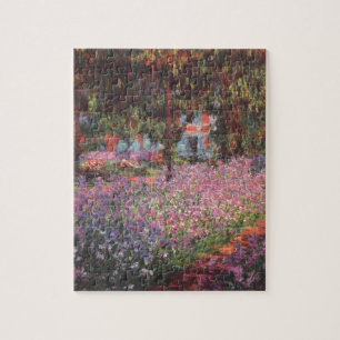 Quebra-cabeça Claude Monet // Jardim em Giverny