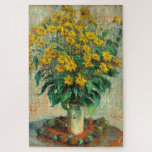 Quebra-cabeça Claude Monet - Jerusalem Artichoke Flowers<br><div class="desc">Jerusalém - Flores de Artichoke - Claude Monet,  Petróleo na Canvas,  1880</div>