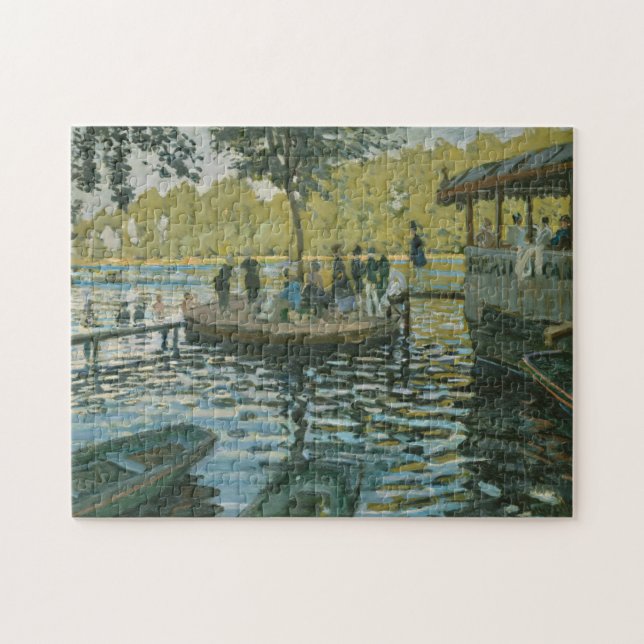 Quebra-cabeça Claude Monet | La Grenouillere (Horizontal)