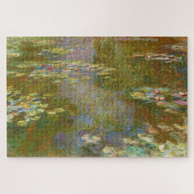 Quebra-cabeça Claude Monet - Lago de Nenúfares 1917 (Horizontal)