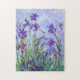 Quebra-cabeça Claude Monet - Lilac Irises / Iris Mauves