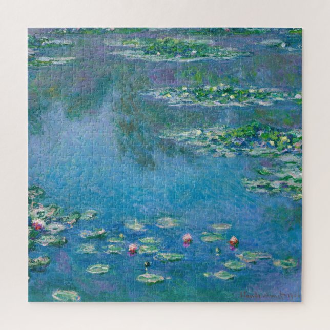 Quebra-cabeça Claude Monet - Lírios Água 1906 (Vertical)