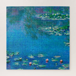 Quebra-cabeça Claude Monet - lírios de água 1906