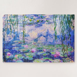 Quebra-cabeça Claude Monet - Lírios/Ninfas 1919
