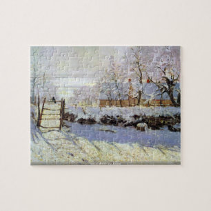 Quebra-cabeça Claude Monet - Magpie