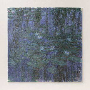 Quebra-cabeça Claude Monet – Nenúfares Azuis