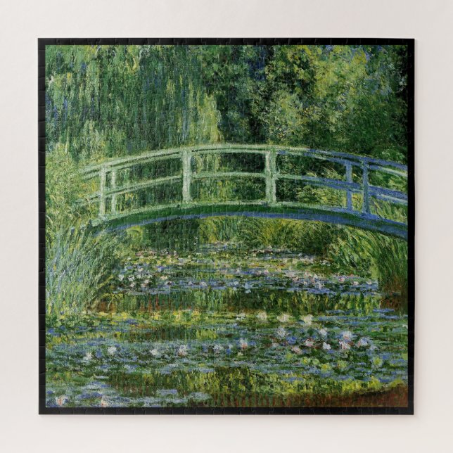 Quebra-cabeça Claude Monet, Nenúfares e a Ponte Japonesa (Vertical)
