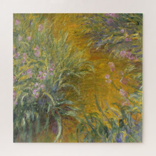 Quebra-cabeça Claude Monet  O caminho através dos irlandeses