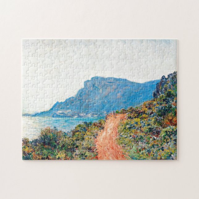 Quebra-cabeça Claude Monet O Corniche perto de Mônaco (Horizontal)