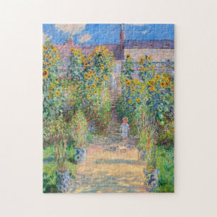 Quebra-cabeça Claude Monet - O Jardim do Artista em Vetheuil