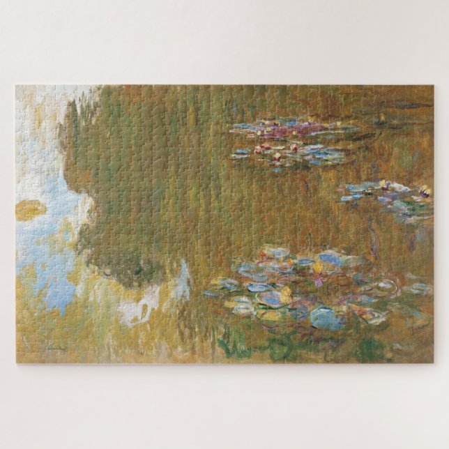 Quebra-cabeça Claude Monet – O Lago das Nenúfares (Horizontal)