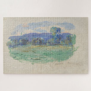 Quebra-cabeça Claude Monet O Sena em Port-Villez