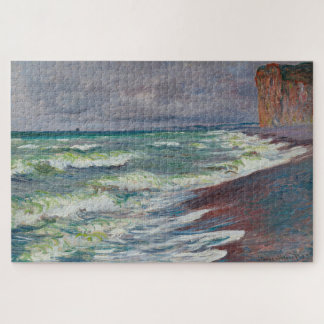 Quebra-cabeça Claude Monet Ocean Puzzle – Mer Agitée à Pourville