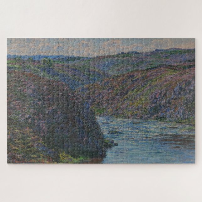 Quebra-cabeça Claude Monet Os Desfiladeiros do Creuse (Horizontal)