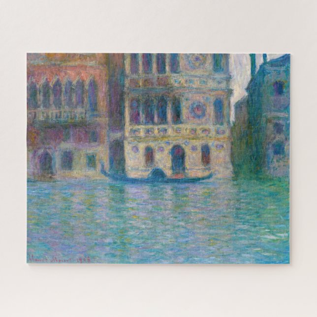Quebra-cabeça Claude Monet - Palazzo Dario (Horizontal)