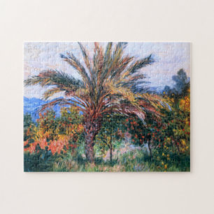 Quebra-cabeça Claude Monet: Palmeira em Bordighera