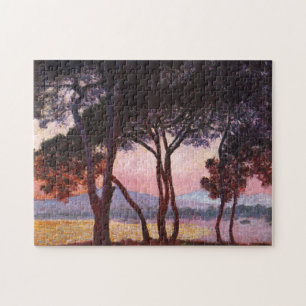 Quebra-cabeça Claude Monet: Pinhos
