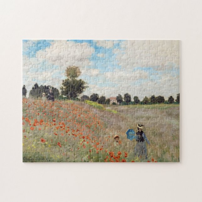Quebra-cabeça Claude Monet - Poppy Field (Horizontal)