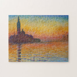 Quebra-cabeça Claude Monet - San Giorgio Maggiore em Dusk