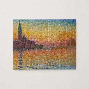 Quebra-cabeça Claude Monet - San Giorgio Maggiore em Dusk
