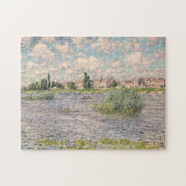 Quebra-cabeça Claude Monet | Seine em Lavacourt (Horizontal)