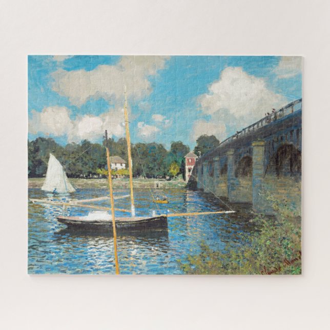 Quebra-cabeça Claude Monet The Bridge at Argenteuil (1874) (Horizontal)