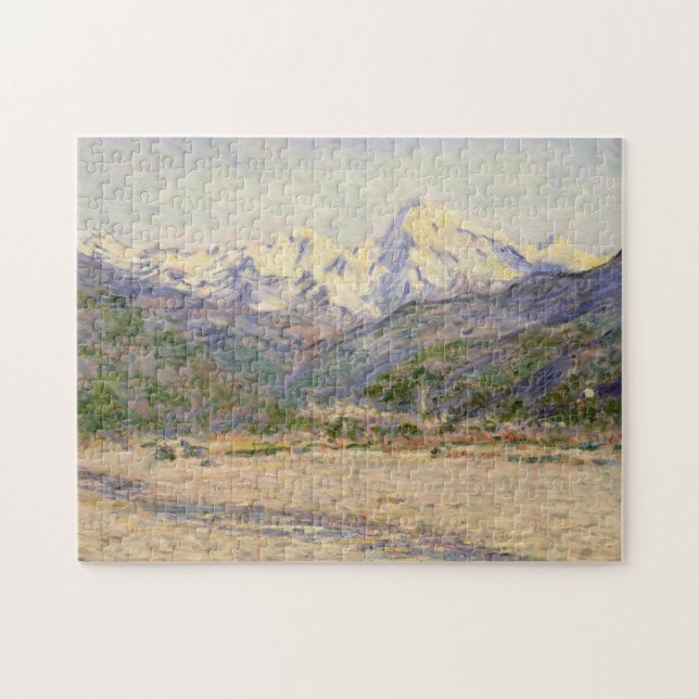 Quebra-cabeça Claude Monet| Vale do Nervia (Horizontal)