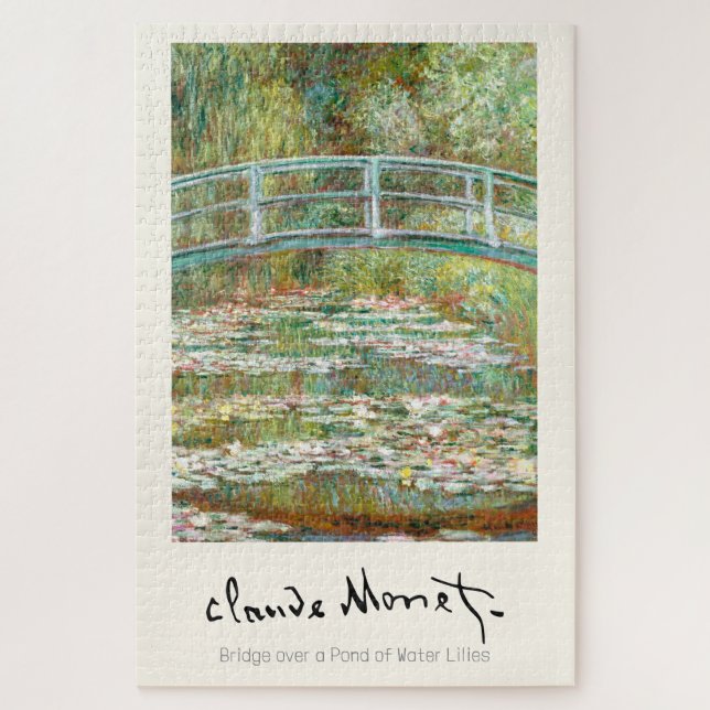 Quebra-cabeça Claude Monet Vintage (Vertical)