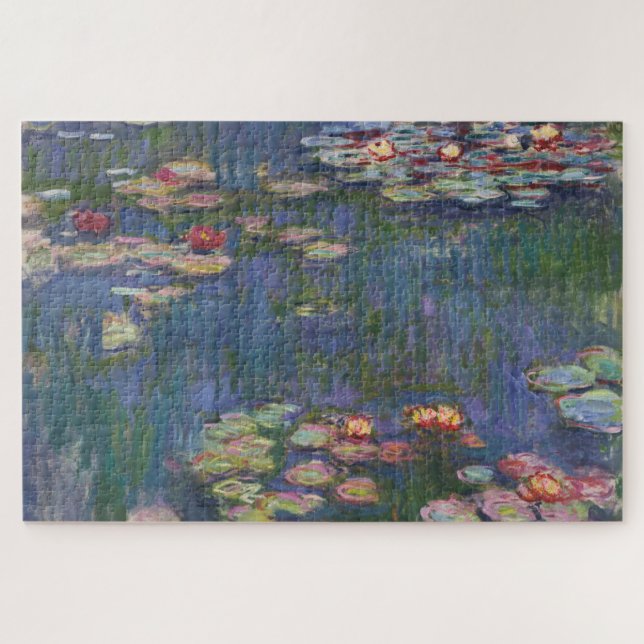 Quebra-cabeça Claude Monet Water Lily 1916 Fine Art (Horizontal)