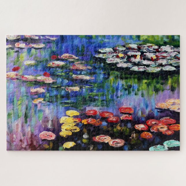 Quebra-cabeça Claude Monet Water Lily 1916 Fine Art (Horizontal)