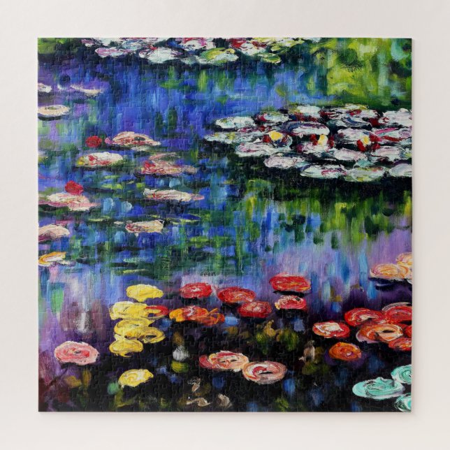 Quebra-cabeça Claude Monet Water Lily 1916 Fine Art (Vertical)