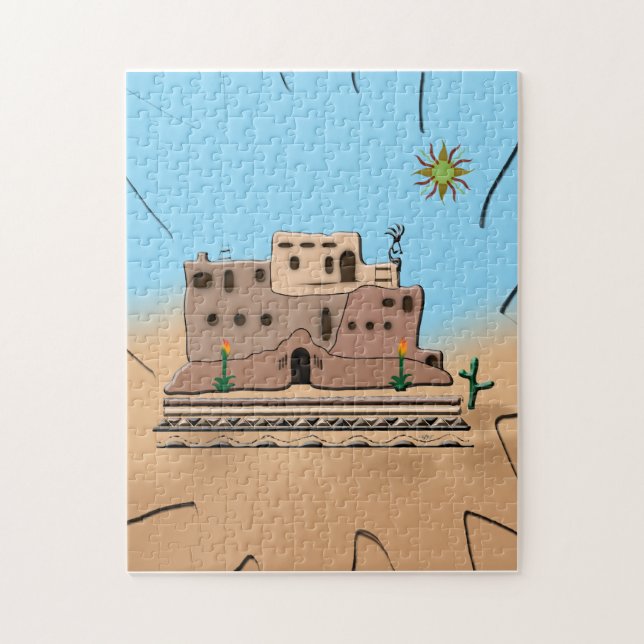 Quebra-cabeça Clay House (Vertical)