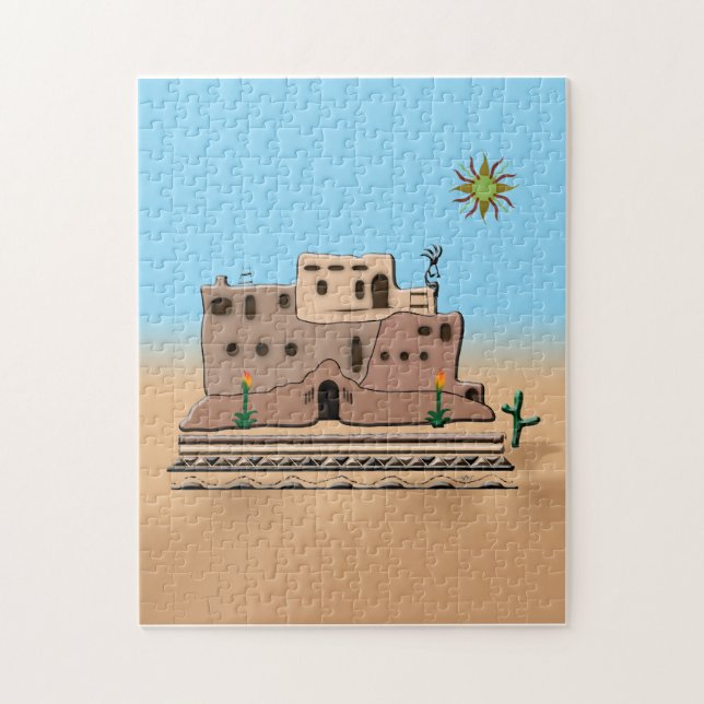 Quebra-cabeça Clay House (Vertical)