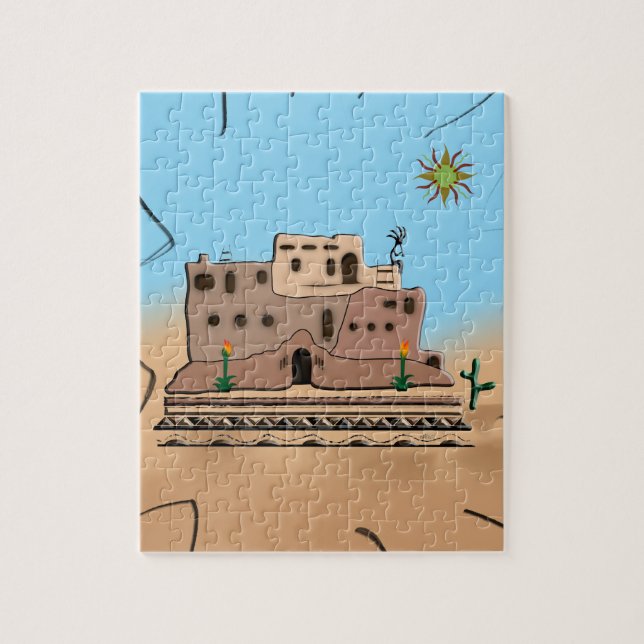 Quebra-cabeça Clay House (Vertical)