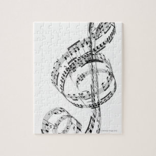 Quebra-cabeça Clef de triplo